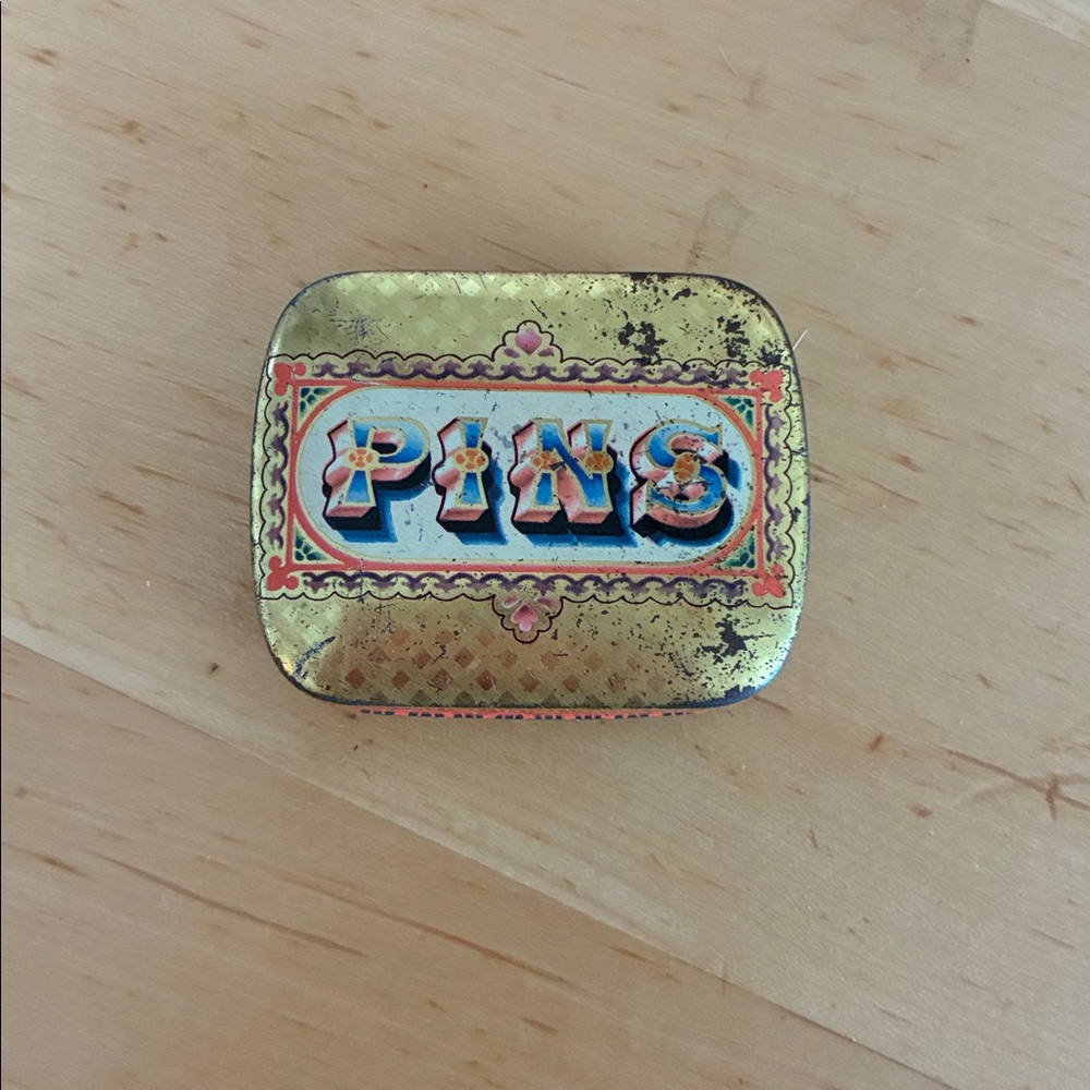 Vintage Gold Enamel Pins Box Dodo Designs